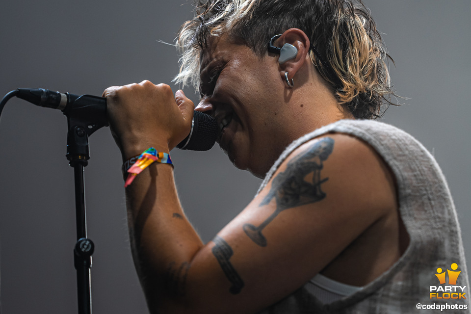 foto Sziget Festival, 13 augustus 2023, Óbudai-sziget, Budapest, met Nothing But Thieves