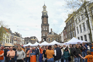 foto Koningsdag Zutphen, 27 april 2024, Groenmarkt, Zutphen #1006500