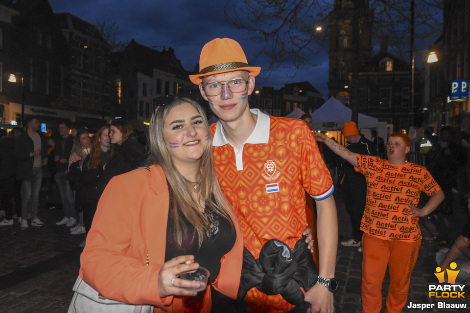 foto Koningsdag Zutphen, 27 april 2024, Groenmarkt
