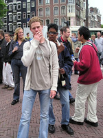foto Legalize Streetparade, 5 juni 2004, Centrum Amsterdam, Amsterdam #100794