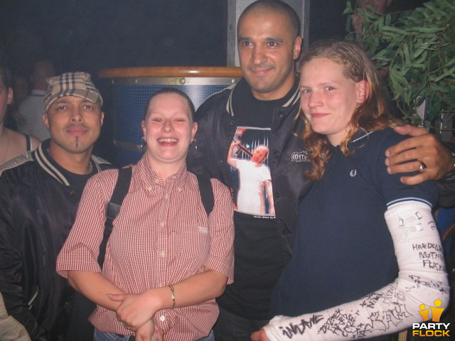 foto I Hate Trance, 2 juli 2004, The Shaker, met Paul Elstak