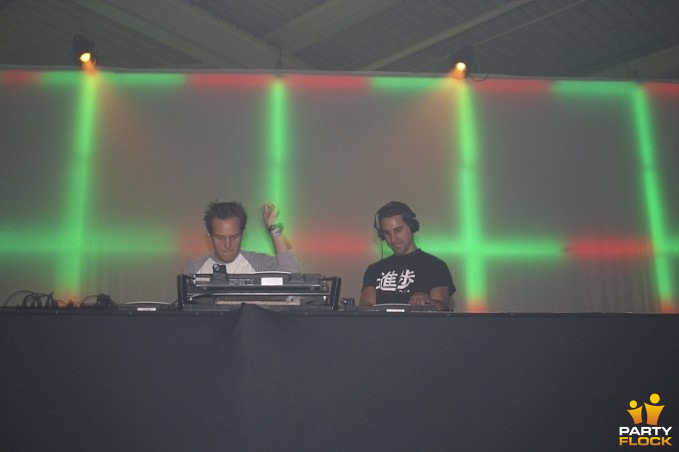 foto Hard Bass, 23 oktober 2004, Jaarbeurs, met Blank & Jones