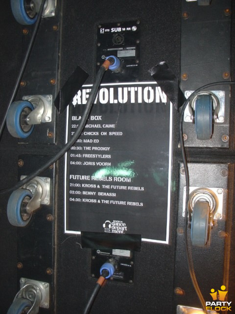 foto Revolution, 20 november 2004, Heineken Music Hall