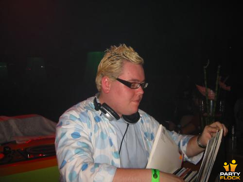 foto Exxqlusive Tiësto, 9 mei 2002, Matrixx, met Cor Fijneman