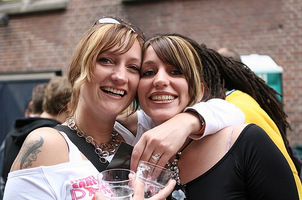 foto I Love Hardhouse street rave at the Frisco Inn, 30 april 2005, Frisco Inn, Amsterdam #156509