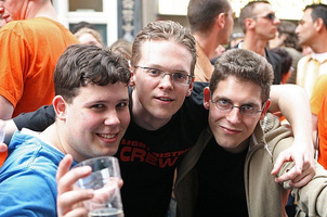 foto I Love Hardhouse street rave at the Frisco Inn, 30 april 2005, Frisco Inn, Amsterdam #156555