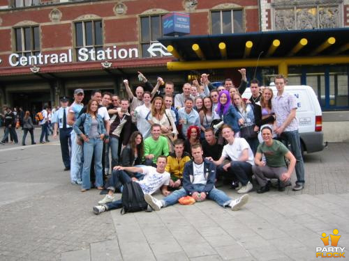 foto PRO Streetparade, 8 juni 2002, Centrum Amsterdam