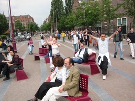 foto PRO Streetparade, 8 juni 2002, Centrum Amsterdam, Amsterdam #17183