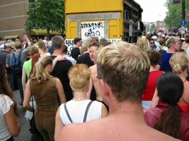 foto PRO Streetparade, 8 juni 2002, Centrum Amsterdam, Amsterdam #17228