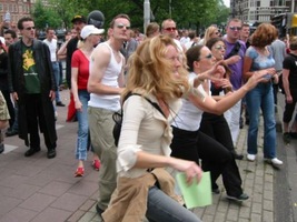 foto PRO Streetparade, 8 juni 2002, Centrum Amsterdam, Amsterdam #17233