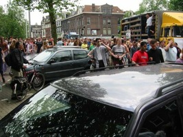 foto PRO Streetparade, 8 juni 2002, Centrum Amsterdam, Amsterdam #17235