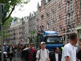 foto PRO Streetparade, 8 juni 2002, Centrum Amsterdam, Amsterdam #17256