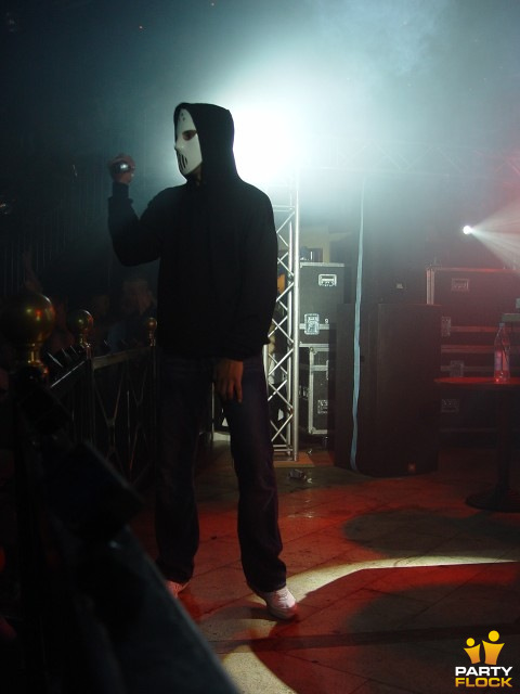 foto Hellraiser, 8 juli 2005, Zak, met Angerfist