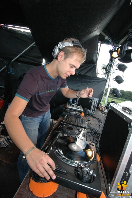 foto Dance Valley 2005, 6 augustus 2005, Spaarnwoude, met Armin van Buuren