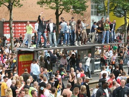 foto FFWD Heineken Dance Parade, 13 augustus 2005, Centrum Rotterdam, Rotterdam #183248