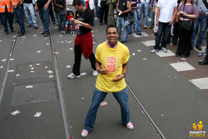 foto FFWD Heineken Dance Parade, 13 augustus 2005, Centrum Rotterdam