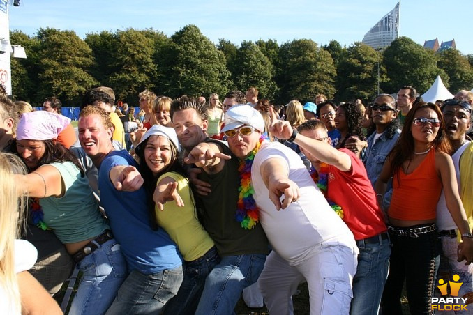 foto Dancetour, 28 augustus 2005, Malieveld