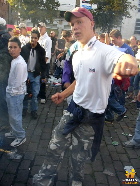 foto Boomin´ Berend, 28 augustus 2005, Vismarkt