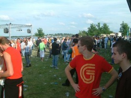 foto GIX 'audio violence' outdoor festival, 15 juni 2002, Wolderwijd, Zeewolde #19202