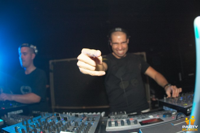 foto Speakerplay, 28 oktober 2005, Arena, met Speedy J, Chris Liebing