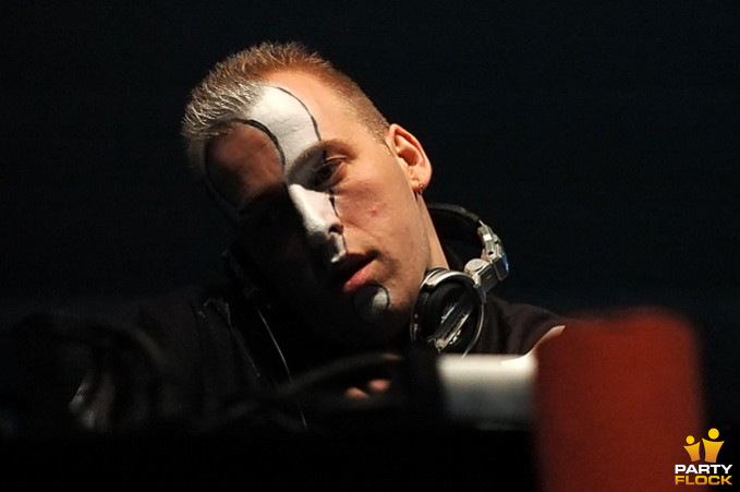 foto Qlimax, 19 november 2005, GelreDome, met Vince