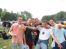 Foto's, Awakenings Festival, 6 juli 2002, Spaarnwoude, deelplan Houtrak, Halfweg