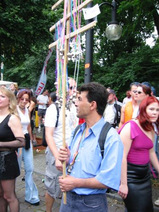 Foto's, Love Parade, 13 juli 2002, Centrum Berlijn, Berlin