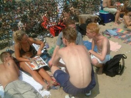 foto Beachbop, 28 juli 2002, De Kust, Bloemendaal aan zee #22997