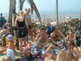 foto Beachbop, 28 juli 2002, De Kust, Bloemendaal aan zee #23011