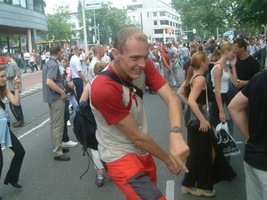 foto FFWD Heineken Dance Parade, 10 augustus 2002, Centrum Rotterdam, Rotterdam #24690