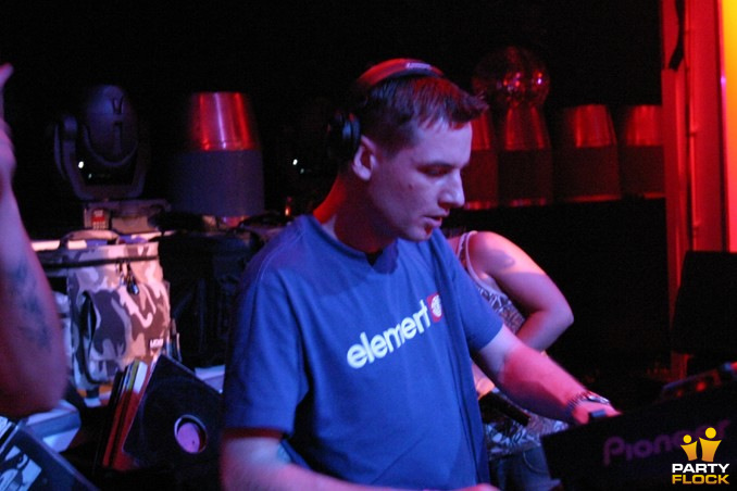 foto B2S rookie night, 10 juni 2006, Outland, met Lars