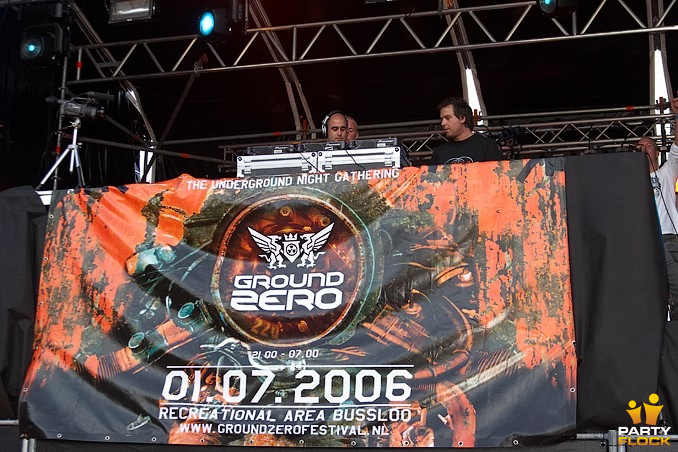 foto Ground Zero Festival, 1 juli 2006, Bussloo, met Hitmachine