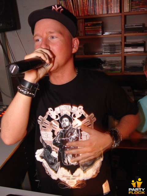 foto MC Renegade's birthday bash, 30 juni 2006, Temptation, met Villain