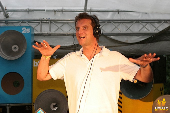 foto Decibel, 19 augustus 2006, Beekse Bergen, met Francois