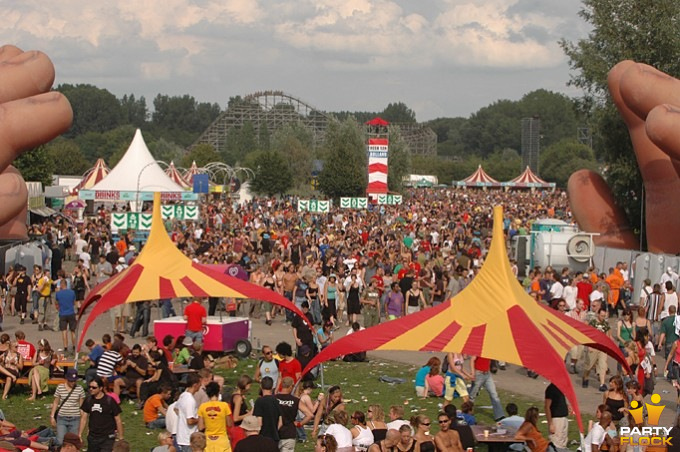 foto A Campingflight to Lowlands Paradise 2006, 18 augustus 2006, Walibi Holland