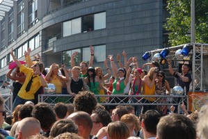 foto FFWD Fit for Free Dance Parade, 11 augustus 2007, Centrum Rotterdam, Rotterdam #357378