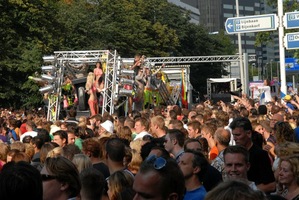 foto FFWD Fit for Free Dance Parade, 11 augustus 2007, Centrum Rotterdam, Rotterdam #357450