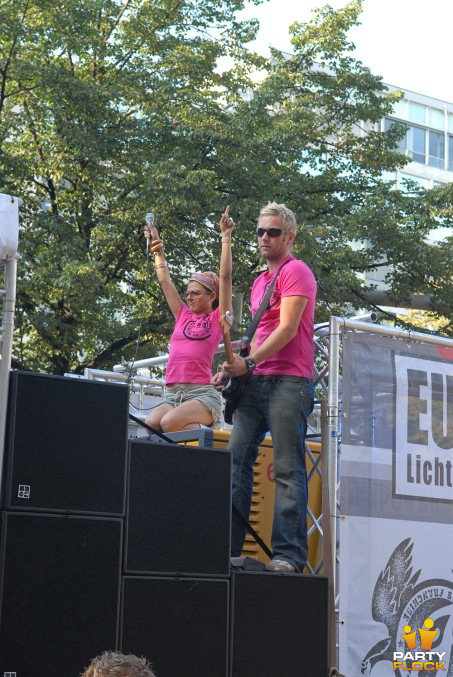 foto FFWD Fit for Free Dance Parade, 11 augustus 2007, Centrum Rotterdam