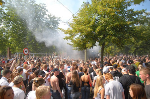 foto FFWD Fit for Free Dance Parade, 11 augustus 2007, Centrum Rotterdam, Rotterdam #357638