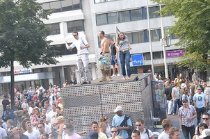foto FFWD Fit for Free Dance Parade, 11 augustus 2007, Centrum Rotterdam, Rotterdam #357658