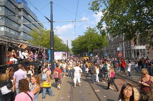 foto FFWD Fit for Free Dance Parade, 11 augustus 2007, Centrum Rotterdam, Rotterdam #357791