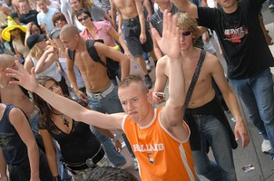 foto FFWD Fit for Free Dance Parade, 11 augustus 2007, Centrum Rotterdam, Rotterdam #357818