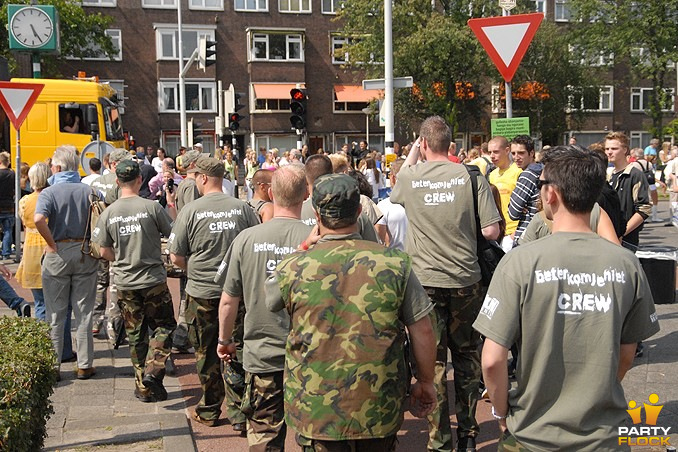 foto FFWD Fit for Free Dance Parade, 11 augustus 2007, Centrum Rotterdam