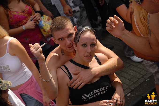 foto FFWD Fit for Free Dance Parade, 11 augustus 2007, Centrum Rotterdam