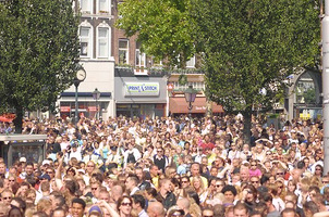 foto FFWD Fit for Free Dance Parade, 11 augustus 2007, Centrum Rotterdam, Rotterdam #357916