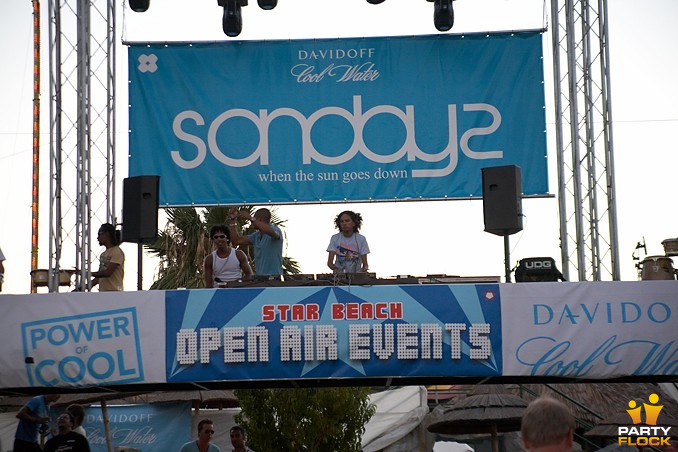 foto Sandayz, 13 augustus 2007, Starbeach, met Sunnery James & Ryan Marciano