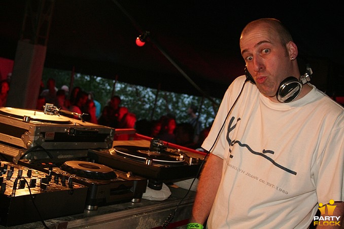 foto Decibel, 18 augustus 2007, Beekse Bergen, met Vince