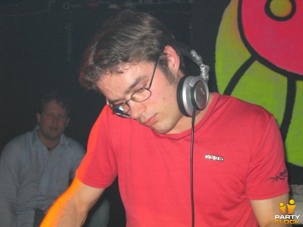 foto Underground beats, 31 januari 2003, Het Kasteel, met Vincent de Wit