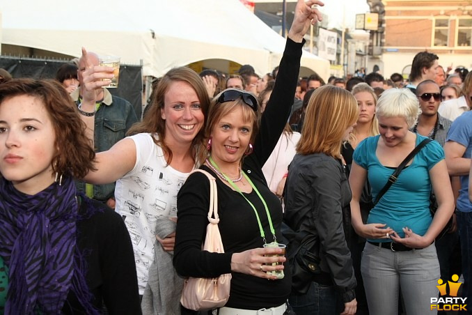 foto Bevrijdingsfestival Drenthe, 5 mei 2008, Koopmansplein
