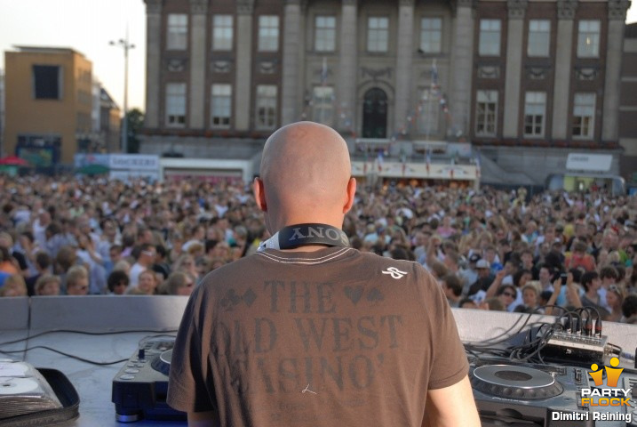 foto Citymoves, 8 juni 2008, Grote Markt, met Marco V